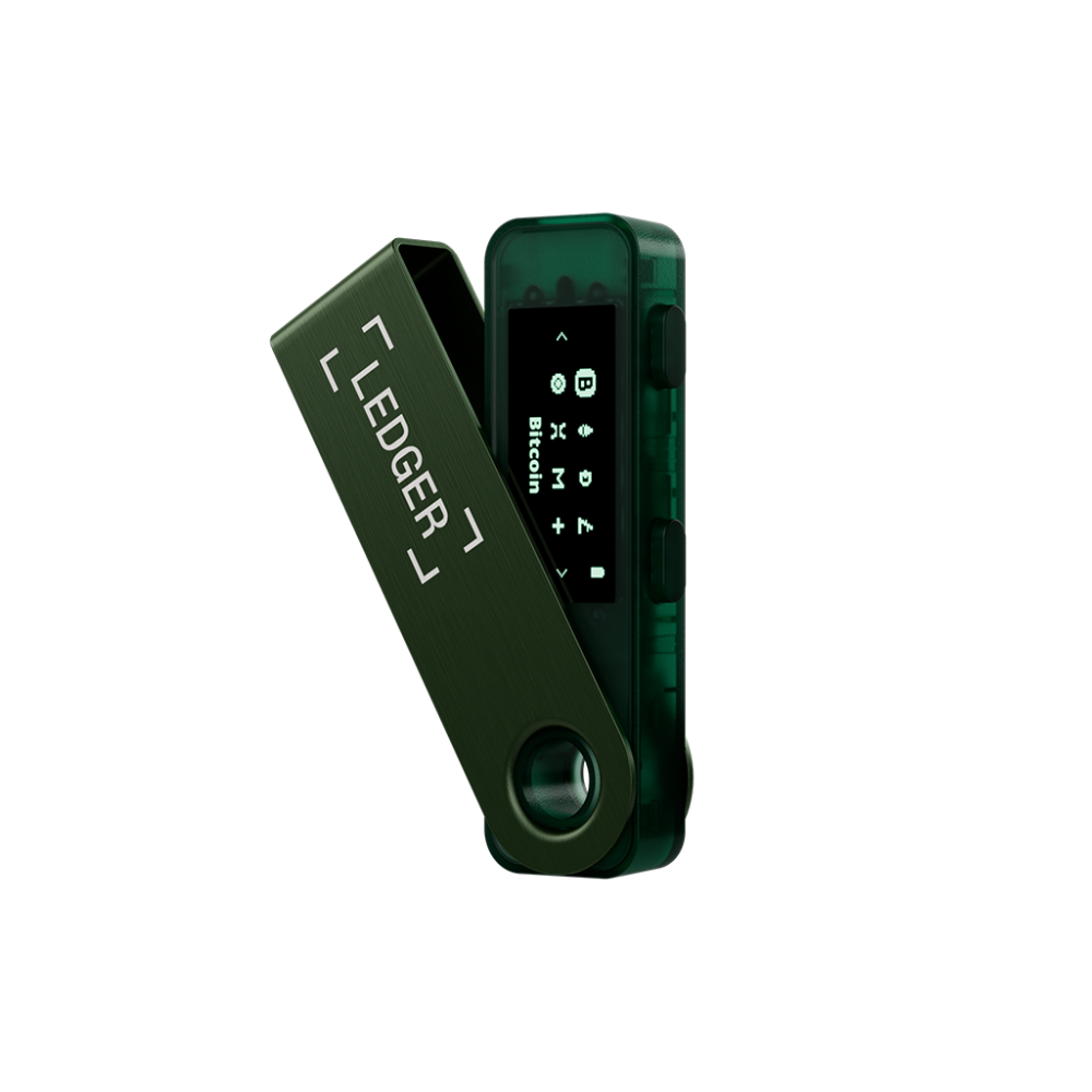 Ledger Nano S Plus - Emerald Green