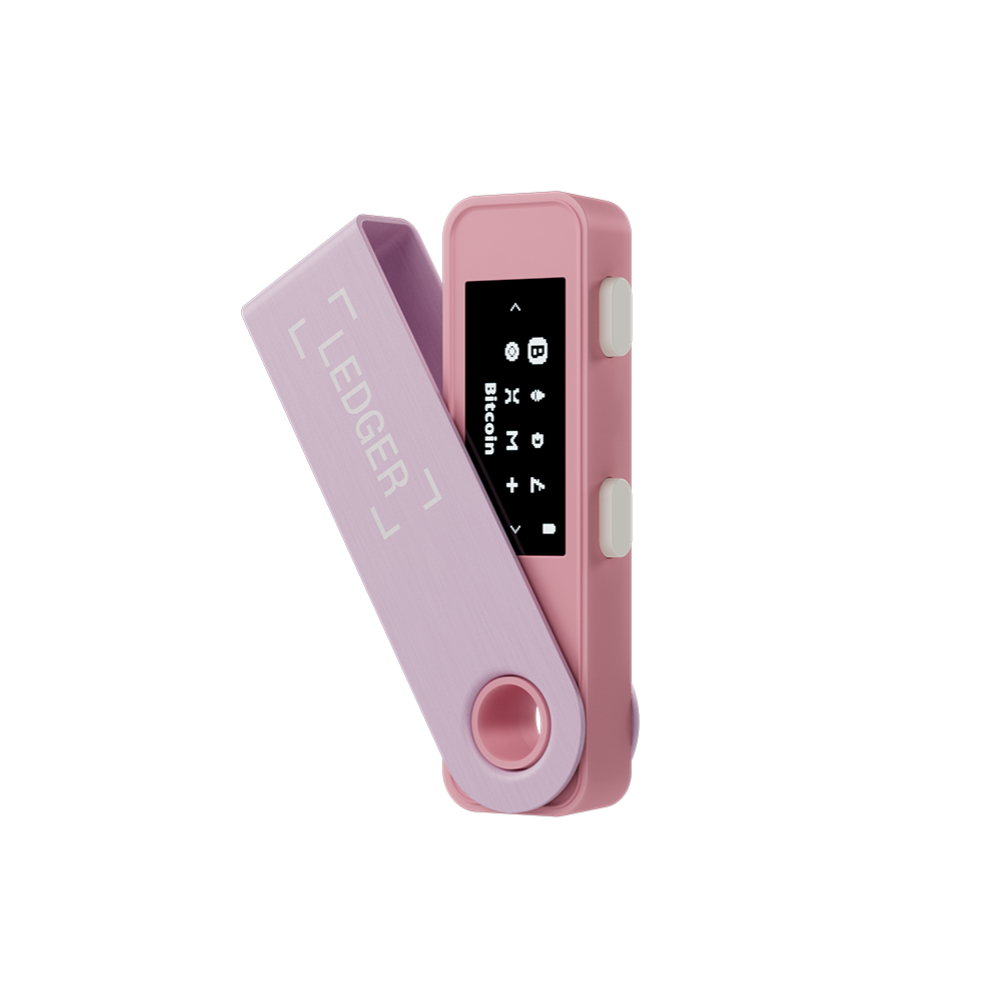 Ledger Nano S Plus - Pastel Pink