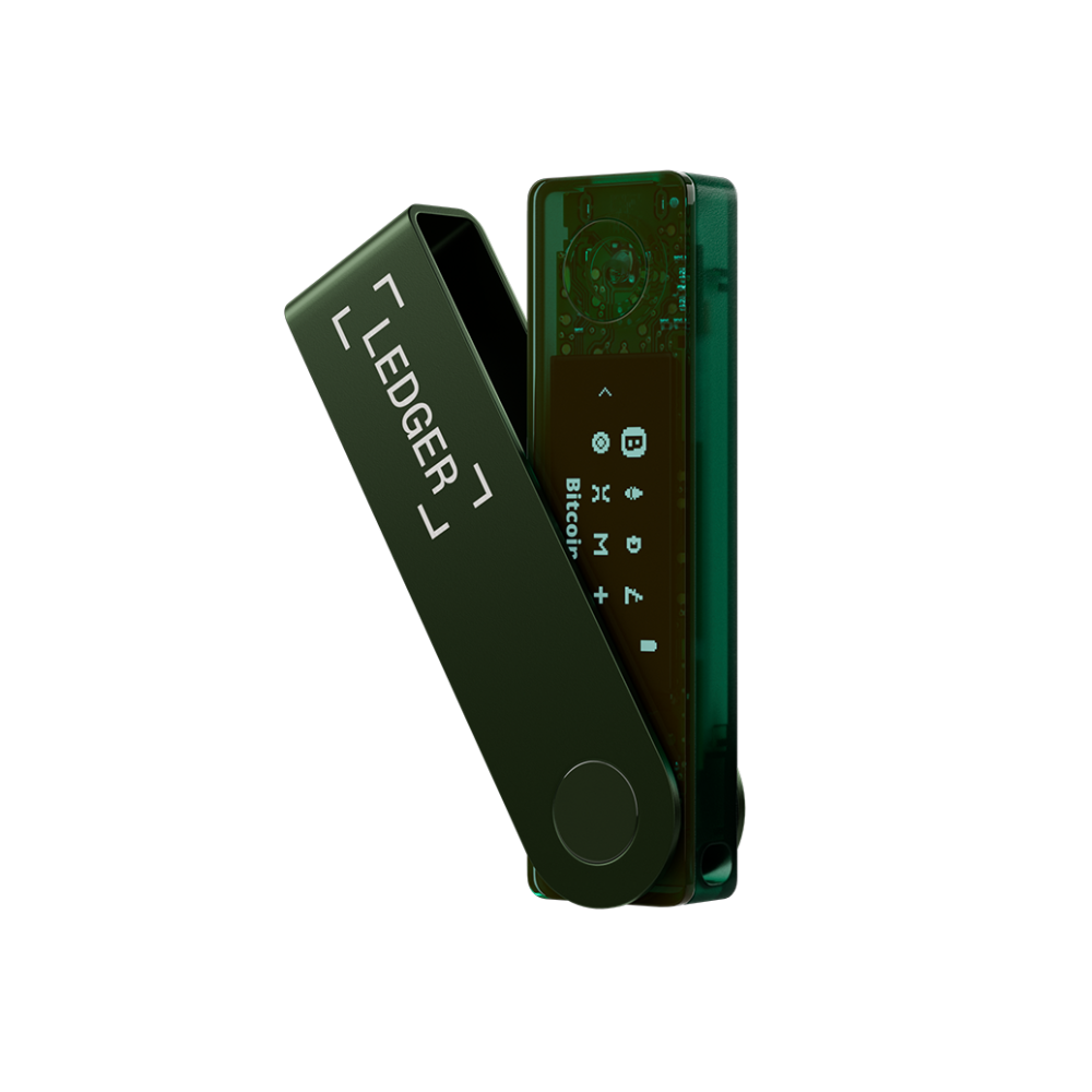 Ledger Nano X - Emerald Green