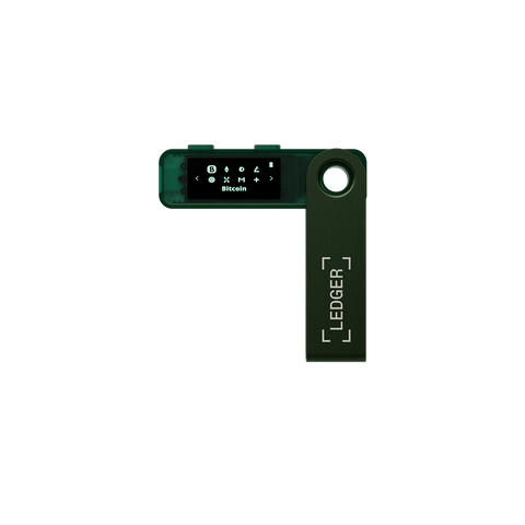 Ledger Nano S Plus - Emerald Green