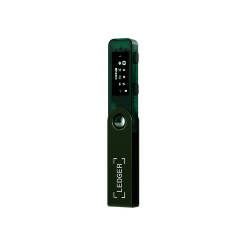 Ledger Nano S Plus - Emerald Green