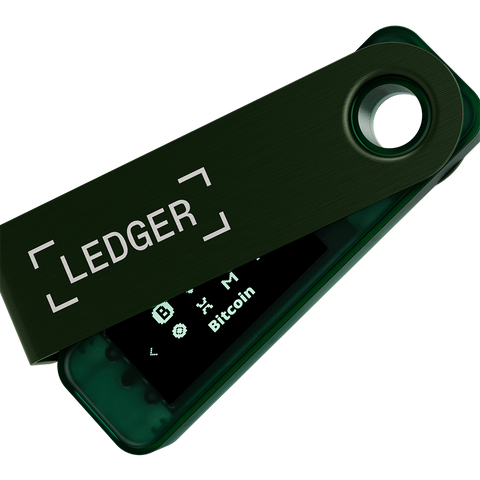 Ledger Nano S Plus - Emerald Green