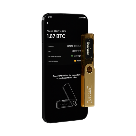 Ledger Nano S Plus - Gold