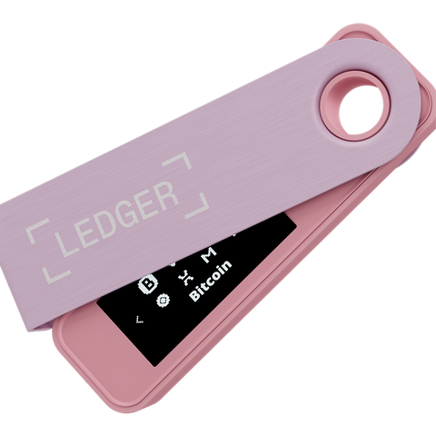 Ledger Nano S Plus - Pastel Pink