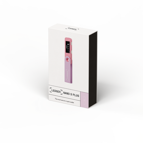 Ledger Nano S Plus - Pastel Pink