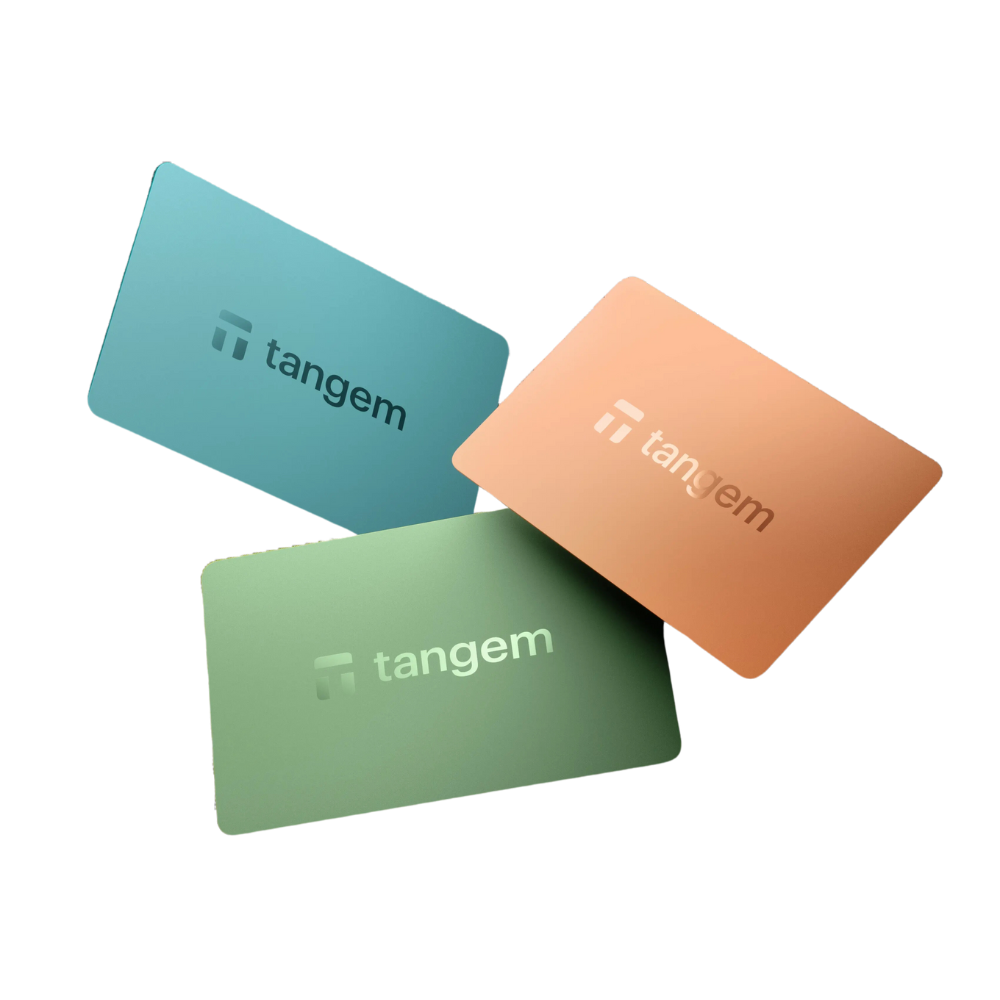 Tangem 2.0 - 3 Card Set - Pastel