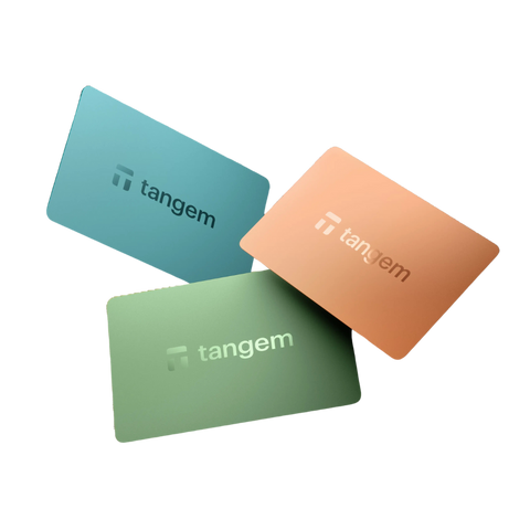 Tangem 2.0 - 3 Card Set - Pastel