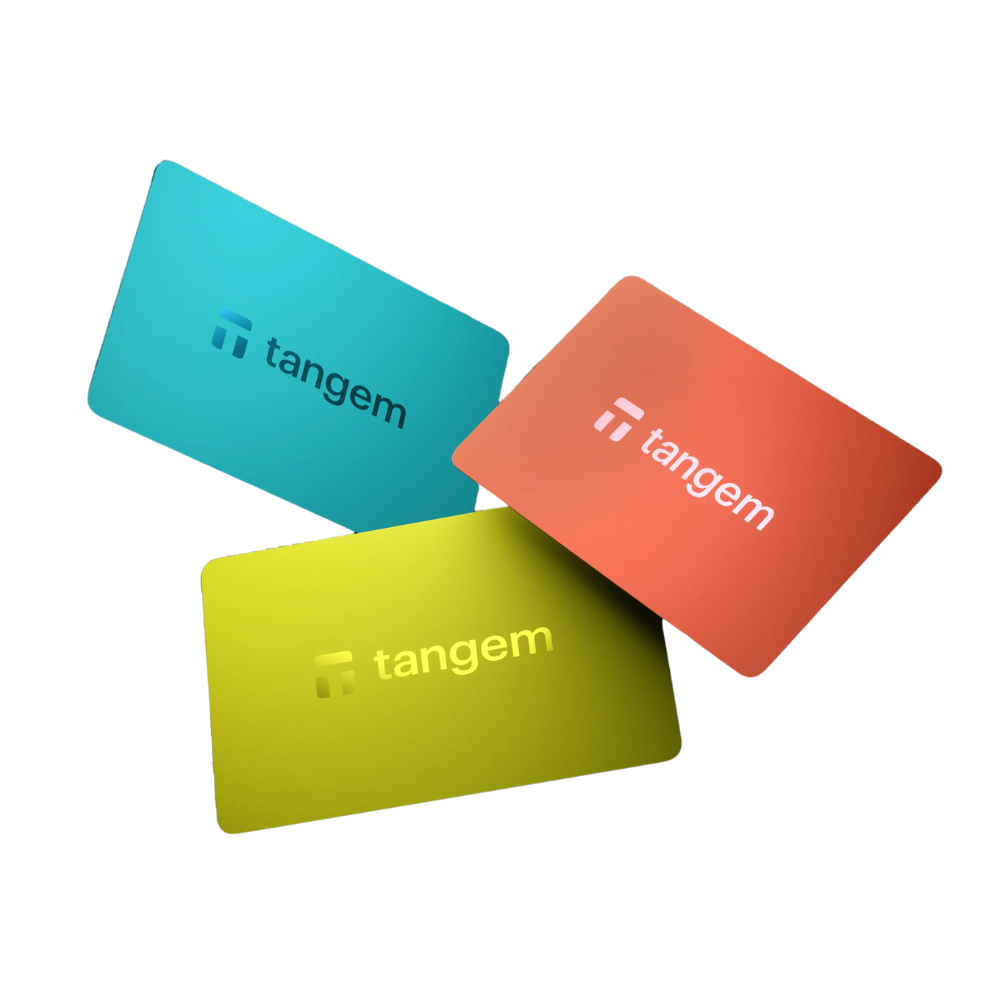 Tangem 2.0 - 3 Card Set - Vivid