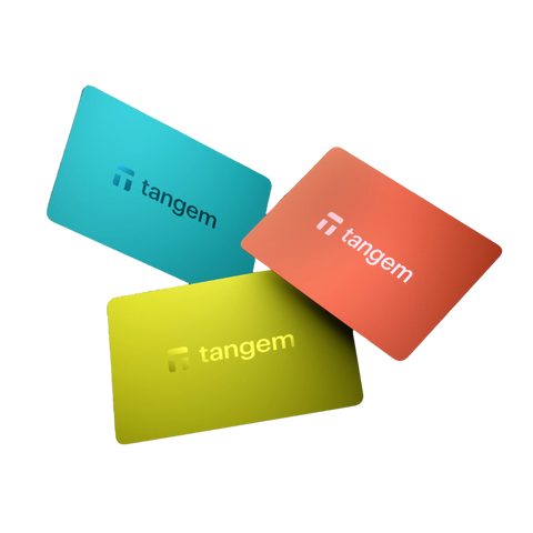 Tangem 2.0 - 3 Card Set - Vivid